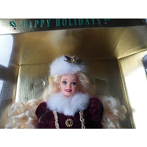 バービー バービー人形 日本未発売 15646 Mattel Happy Holidays Barbie Christmas 1996_1