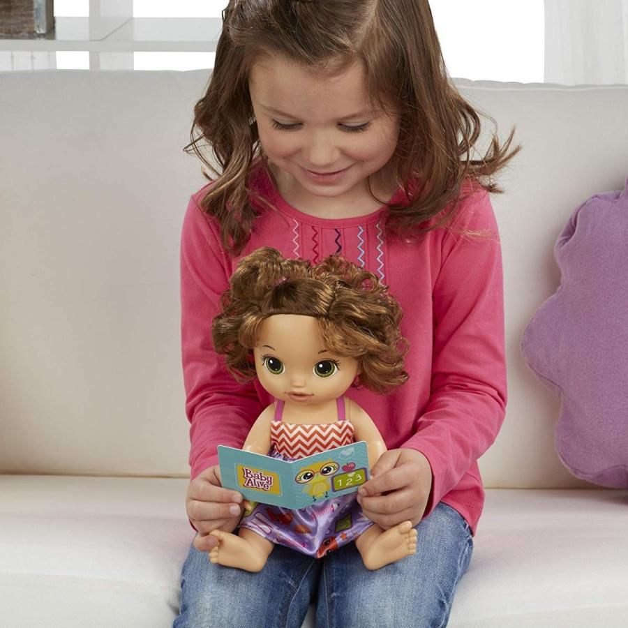 送料無料 ベビーアライブ レディーフォースクールベビー ブルネット 初めてのお世話人形に最適 【2186226404】(11890円)