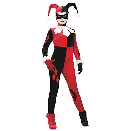 コスプレ衣装 コスチューム その他 888102 Rubie's womens Dc Comics Harley Quinn Adult Sized Costu