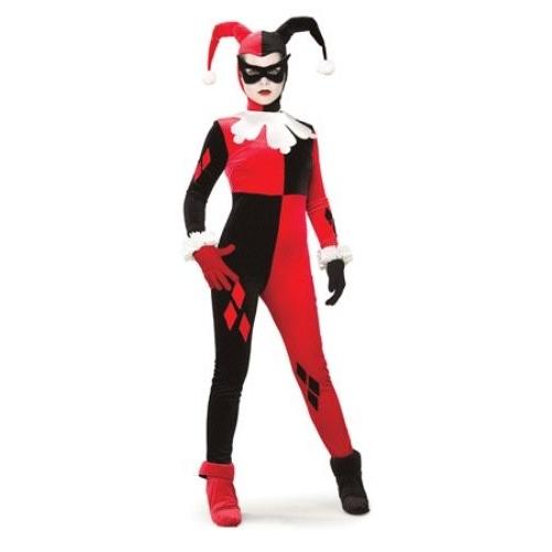コスプレ衣装 コスチューム その他 888102 Rubie's womens Dc Comics Harley Quinn Adult Sized Costu_1