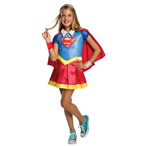 コスプレお召しもの お召しもの 百貨店うしろ帯 620714_M Rubie's Costume Kids DC Superhero Girls D 楽器、手芸、コレクション-その他のコスプレ衣装