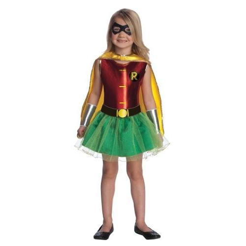 コスプレお召しもの お召しもの 余分の物 881628 Rubie's Child's Justice League Child's Robin Tutu Dress 楽器、手芸、コレクション-コスプレ衣装-その他のコスプレ衣装