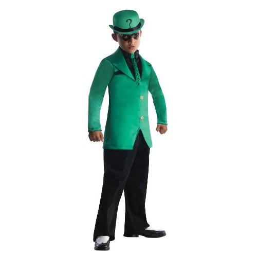 コスプレお召しもの お召しもの 余分の物 881773_M Rubies DC Super Villains Child Riddler Costume, Mediu 楽器、手芸、コレクション-その他のコスプレ衣装-コスプレ衣装