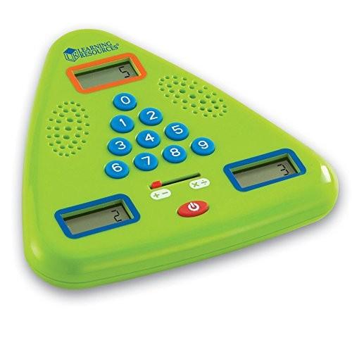 知育玩具 パズル ブロック LER6965 Learning Resources Minute Math Electronic Flash Card， Homeschool，_3