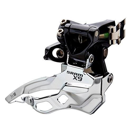 ディレイラーポスト パーツ 自転車 00.7618.114.003 SRAM X9 Bicycle Front Derailleur with 2 x 10 H