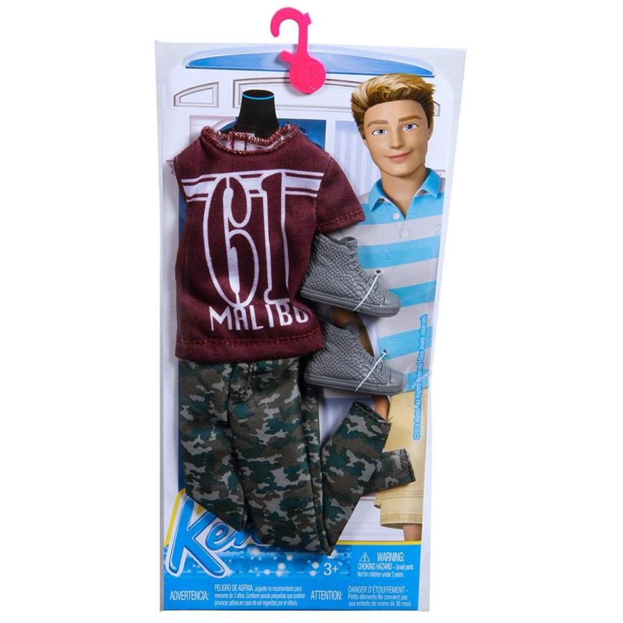 バービー バービー人形 着せ替え CFY04 Barbie Ken Fashion Pack Camouflage Set_1