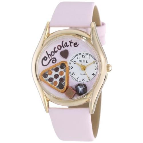 売り切れ必至！ 腕時計 気まぐれなかわいい プレゼント C0310005 Whimsical Gifts Chocolate Lover Watch in Gold S 腕時計