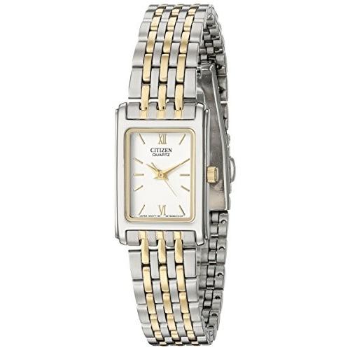 腕時計 シチズン 逆輸入 EJ5854-56A Citizen Quartz Womens Watch, Stainless Steel, Classic, Two-Tone (M