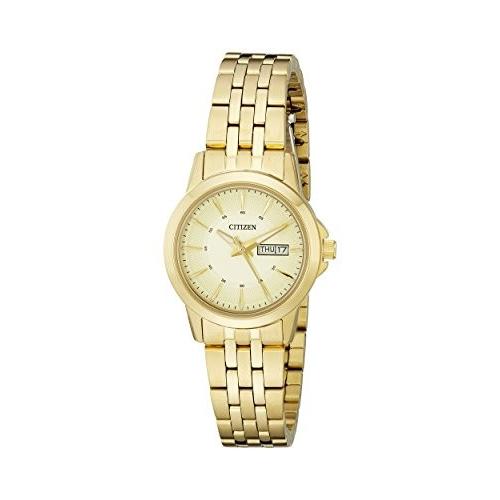 腕時計 シチズン 逆輸入 EQ0603-59P Citizen Quartz Womens Watch, Stainless Steel, Classic, Gold-Tone (