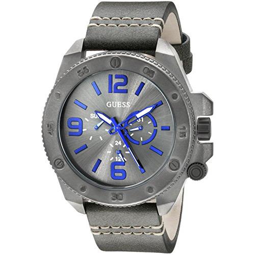早者勝ち 腕時計 ゲス Guess U0659g3 Guess Men S U0659g3 Fashionable Gunmetal Tone Stainless Steel Watch With Grey L ブランドショッパー付き Kpiss Fm