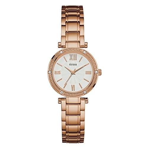 腕時計 ゲス GUESS W0767L3 GUESS Factory Rose Gold-Tone Petite Sparkle Watch