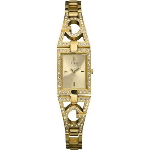【1着でも送料無料】 当店1年保証 ゲスGuess Women's W12079L1 Gold Stainless-Steel Quartz Watch with Gold Dial, リサイクルランド わくわく eb72da89