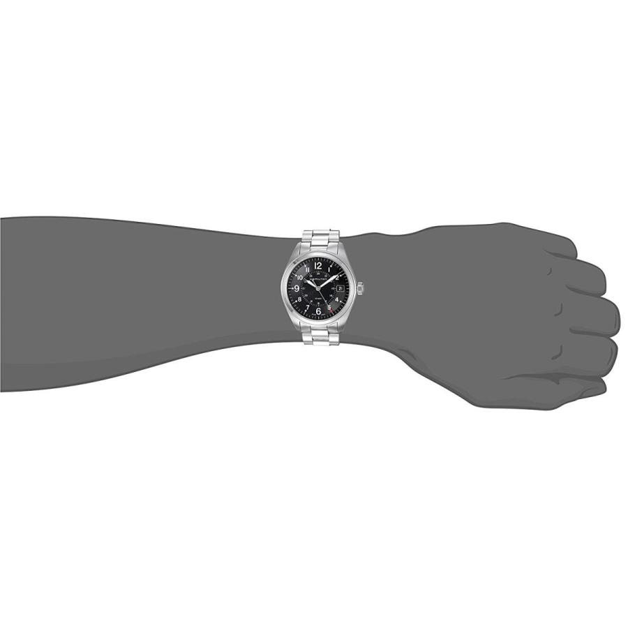 腕時計 ハミルトン メンズ H68551933 Hamilton Men's 'Khaki Field' Swiss Quartz Stainless Steel Casual｜maniacs-shop｜02