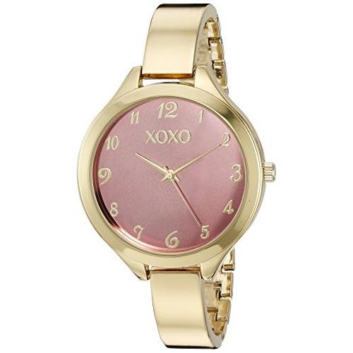 腕時計 クスクス キスキス XO282 XOXO Women's Quartz Metal and Alloy Watch, Color:Gold-Toned (Model: