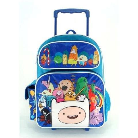 高い素材 アドベンチャータイム バッグ バックパック Adventure Time Large Rolling Backpack Big G New限定品 Www Pcglobaltrade Com