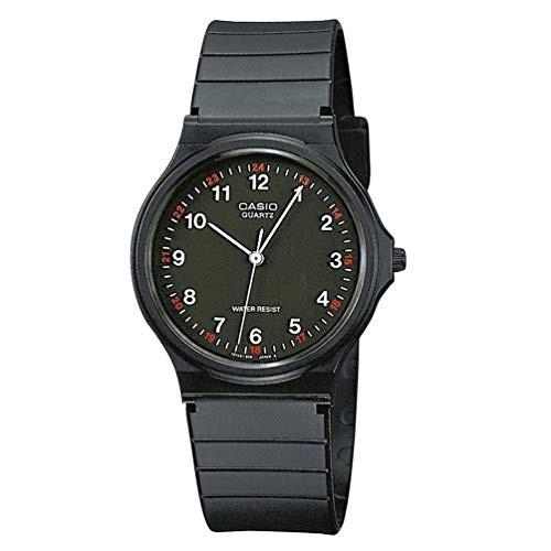 腕時計 カシオ レディース MQ24 Casio MQ24-1B 3-Hand Analog Water Resistant Watch