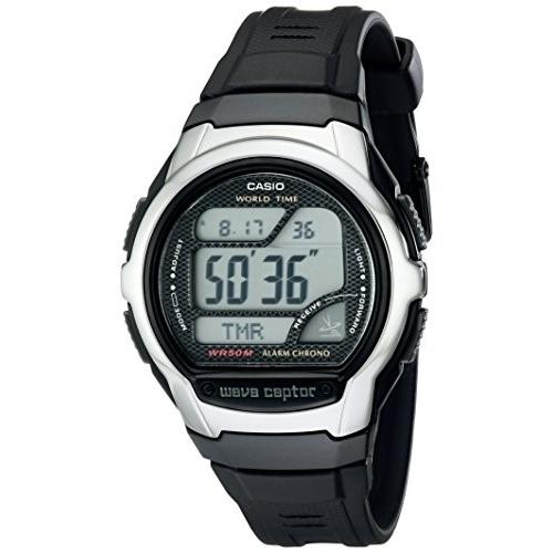カシオ CASIO Wave ceptor デジタル メンズ腕時計 ワールドタイム レジンバンド WV58A-1AVCR｜maniacs-shop