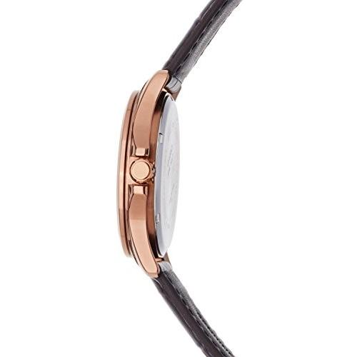 腕時計 カシオ メンズ MTP-1384L-7AVDF (A882) Casio #MTP1384L-7AV Men's Rose Tone Leather Band Day Date｜maniacs-shop｜03