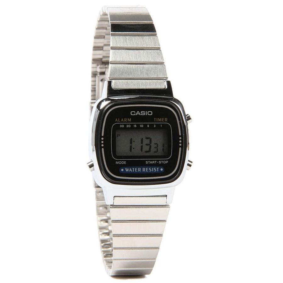 腕時計 カシオ レディース LA670WD-1 CASIO Small Digital Classic Series Women's Stylish Watch - Silve｜maniacs-shop｜02