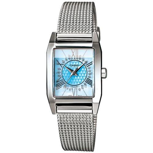 腕時計 カシオ レディース LTP-1339BD-2ADF (A606) Casio Women's LTP1339BD-2A Silver Stainless-Steel Q