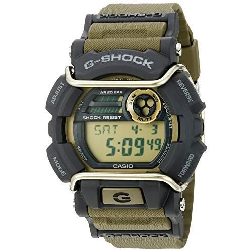 腕時計 カシオ メンズ GD-400-9CS Casio G-Shock Quartz Watch with Resin Strap, Green, 55 (Model: GD400-｜maniacs-shop