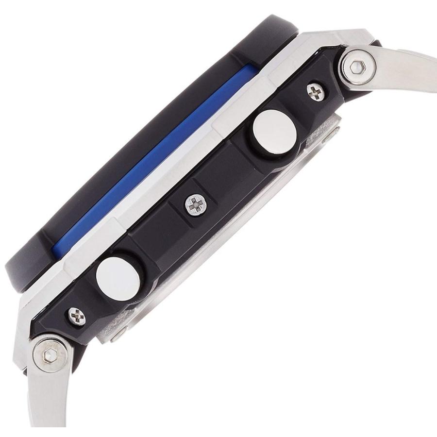 腕時計 カシオ メンズ GST-W100D-1A2JF Casio G-Shock S-Steel Series 6 Multi Bands Solar Watch GST-W100D