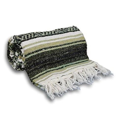 ヨガ フィットネス Y042MEXLBR01 YogaAccessories Traditional Mexican Yoga Blanket - Light Brownの画像