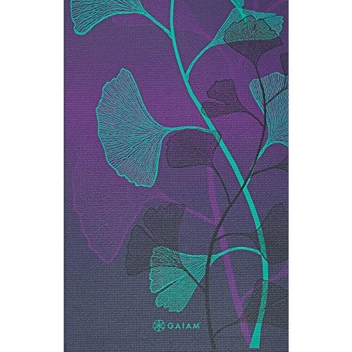 ヨガマット フィットネス 05-62433 Gaiam Yoga Mat Premium Print Extra Thick Non Slip Exercise \u0026 Fitneの画像