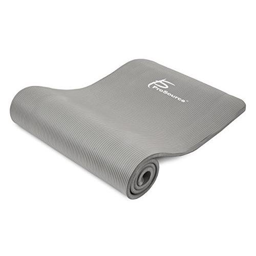 ヨガマット フィットネス ps-2008-mat-grey-ffp ProsourceFit Extra Thick Yoga and Pilates Mat ?” (1の画像