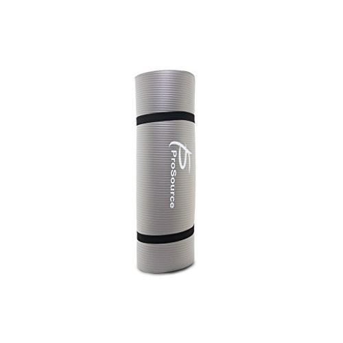 ヨガマット フィットネス ps-2008-mat-grey-ffp ProsourceFit Extra Thick Yoga and Pilates Mat ?” (1の画像