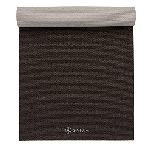 ヨガマット フィットネス 05-61329 Gaiam Yoga Mat Premium Solid Color Reversible Non Slip Exercise \u0026の画像