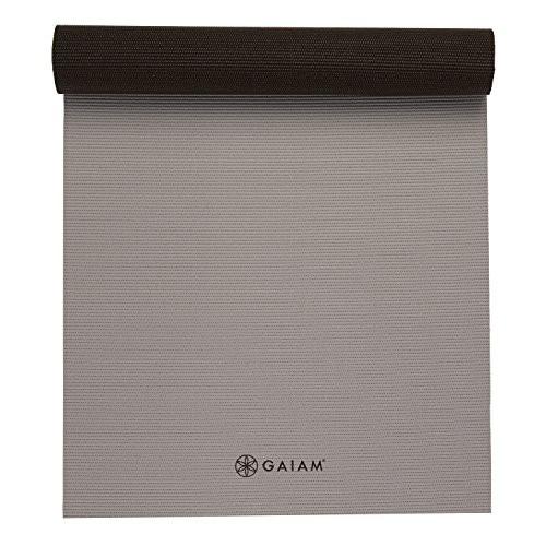 ヨガマット フィットネス 05-61329 Gaiam Yoga Mat Premium Solid Color Reversible Non Slip Exercise \u0026の画像