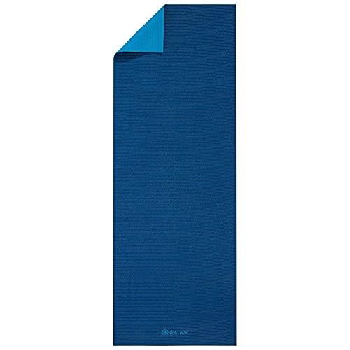 ヨガマット フィットネス 05-61698 Gaiam Yoga Mat Premium Solid Color Reversible Non Slip Exercise \u0026の画像