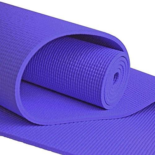 ヨガマット フィットネス Y041MATBLUEL_zz YogaAccessories Extra Long 1/4'' Deluxe Yoga Mat (Blue)