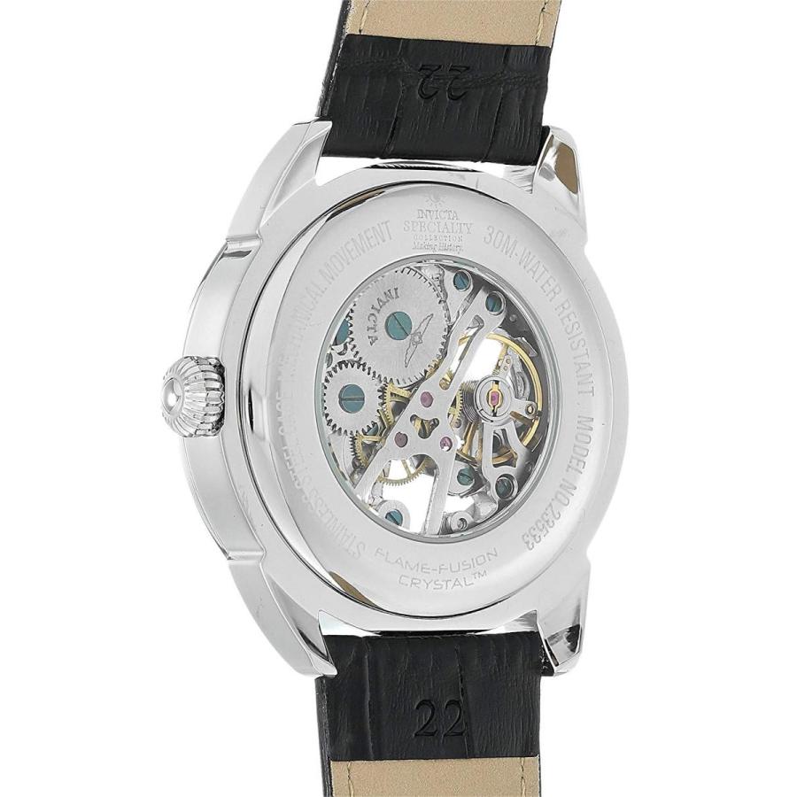 腕時計 インヴィクタ インビクタ 23533 Invicta Men's Specialty Mechanical Watch with Leather Strap｜maniacs-shop｜02