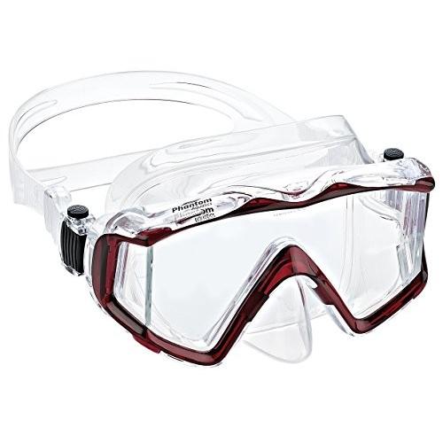 シュノーケリング マリンスポーツ PAQ3WM-CLRD Phantom Aquatics Panoramic Scuba Snorkeling Dive Ma