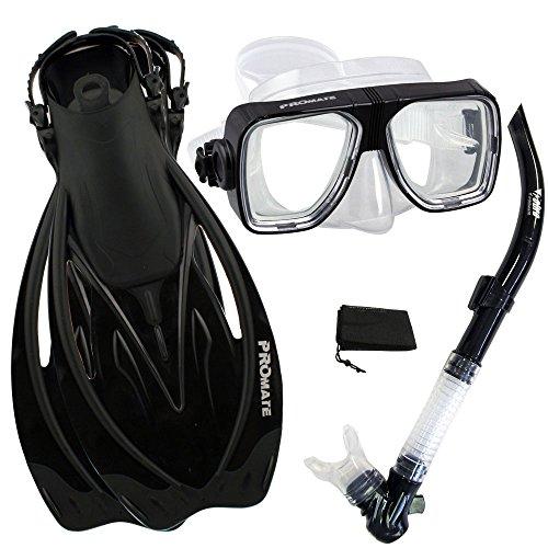 シュノーケリング マリンスポーツ FN400+MK245+SK500+DB005 PROMATE Snorkeling Scuba Dive Snorkel M シュノーケリング マリンスポーツ FN400+MK245+SK500+DB005 PROMATE Snorkeling Scuba Dive Snorkel M