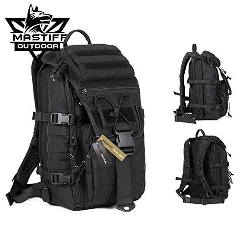 ミリタリーバックパック タクティカルバックパック サバイバルゲーム MBKA88050-BK M_2
