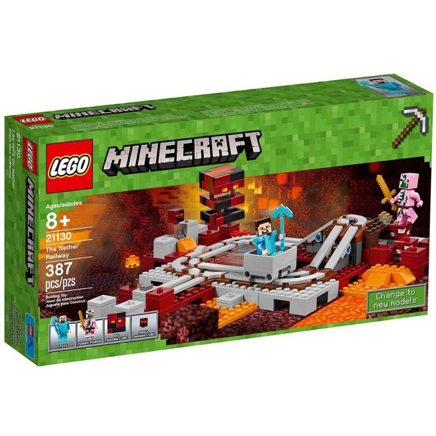 レゴ Lego マインクラフト ネザーレールウェイ 暗黒界 線路 小学生に大人気 Pd マニアックス Yahoo 店 通販 Yahoo ショッピング