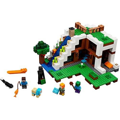 レゴ マインクラフト 6174360 LEGO Minecraft The Waterfall Base 21134｜maniacs-shop