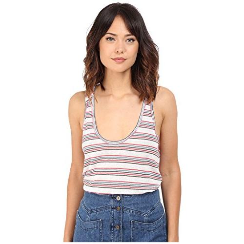フリーピープル トップス タンクトップ OB517915 Free People Womens Best Night Tank Top White MD
