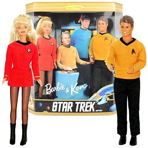 バービー バービー人形 バービーコレクター 074299150067 Barbie \u0026 Ken Star Trek Giftset (30th