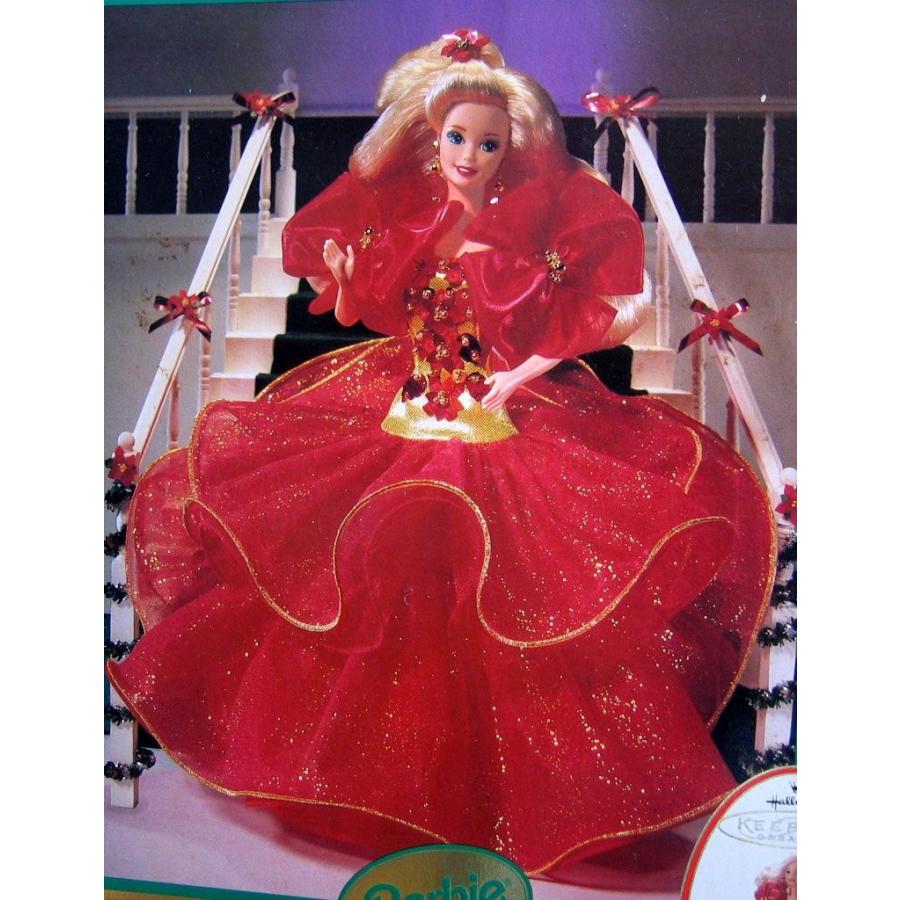 バービー バービー人形 日本未発売 10824 Happy Holidays Barbie Doll Hallmark Special Edition (199の画像
