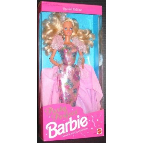 Barbie - バービー バービーあやつり人形 na Party Perfect Doll, 1992 Edition, Mattel #1876, Sepcial Edition ゲーム、おもちゃ-人形