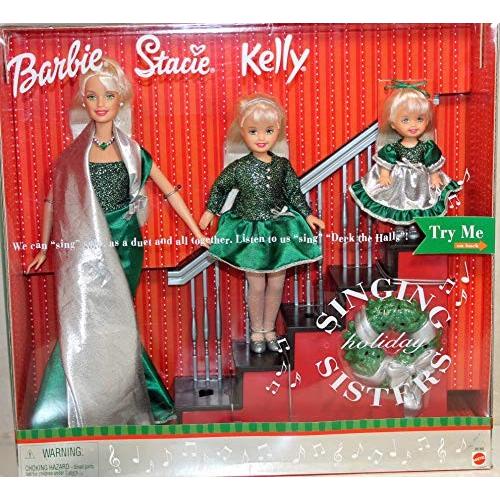 バービー バービー人形 チェルシー 26260 Barbie Holiday Singing Sisters Stacie Kelly Dolls Sing D