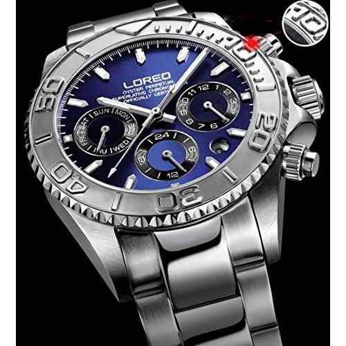 腕時計 ロレオ メンズ LO001 LOREO Mens Automatic Machine 