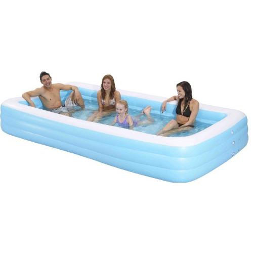 プール ビニールプール ファミリープール intex Family Kiddie Pool - Giant Inflatable Rectangul ビニールプール 大型 スイムセンターファミリープール 56483 262×175
