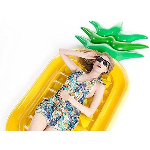 フロート プール 水遊び JX-US-PAF Jasonwell Giant 76\" Pineapple Pool Party Float Raft Summer Beach Swの画像