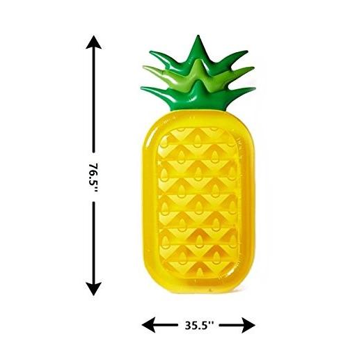 フロート プール 水遊び JX-US-PAF Jasonwell Giant 76\" Pineapple Pool Party Float Raft Summer Beach Swの画像