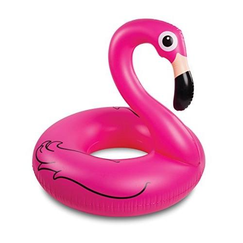 フロート プール 水遊び BMPF-PF BigMouth Inc. Pink Flamingo Pool Float, Over 4' Wide, Inflatable Floaの画像
